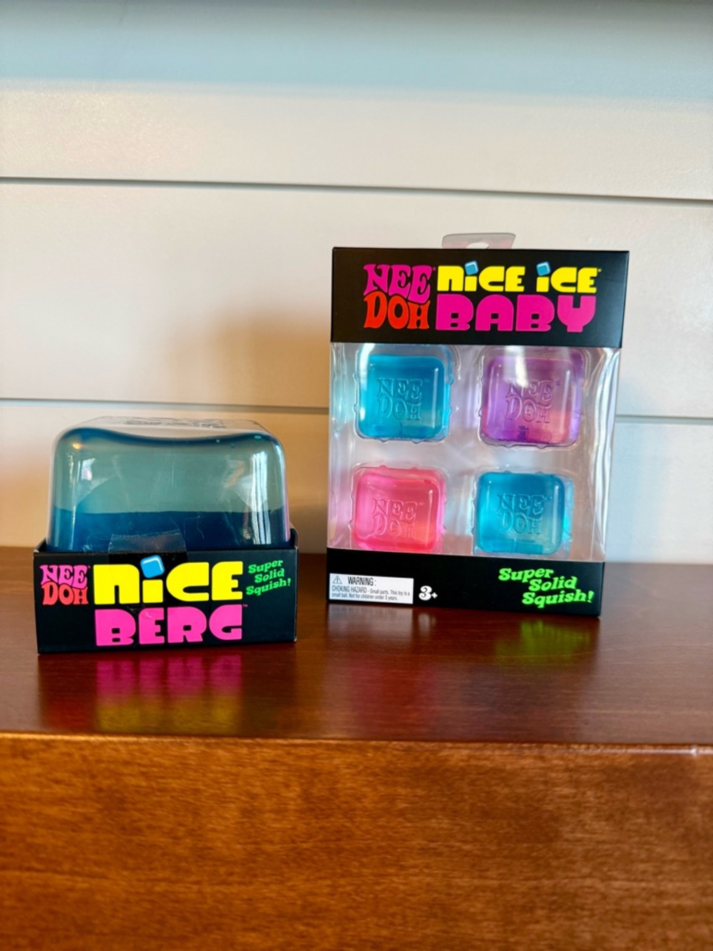 Bundle NeeDoh NiceBerg & Nice Ice Baby Cube 4 pack